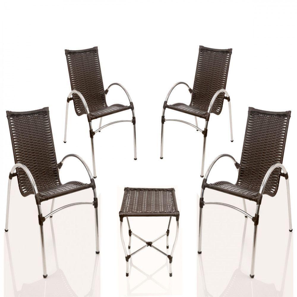 Conjunto Poltronas Para Varanda Edícula Jardim Pedra Ferro - 1