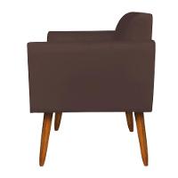 Kit 01 Namoradeira 02 Poltronas Marisa Marrom - 3