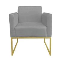 Kit 01 Namoradeira 02 Poltronas Marisa Grafite - 10