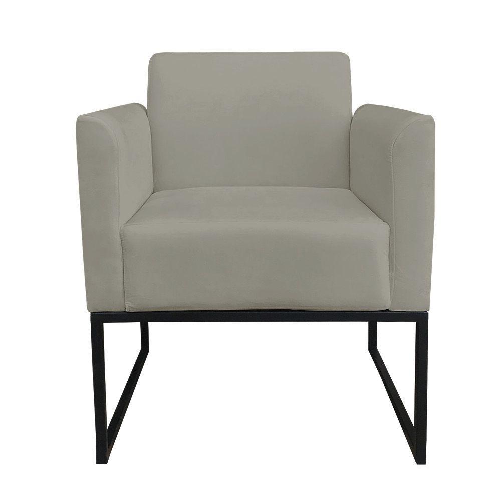 Kit 01 Namoradeira 02 Poltronas Marisa Marrom Rato Preto - 4