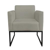 Kit 01 Namoradeira 02 Poltronas Marisa Marrom Rato Preto