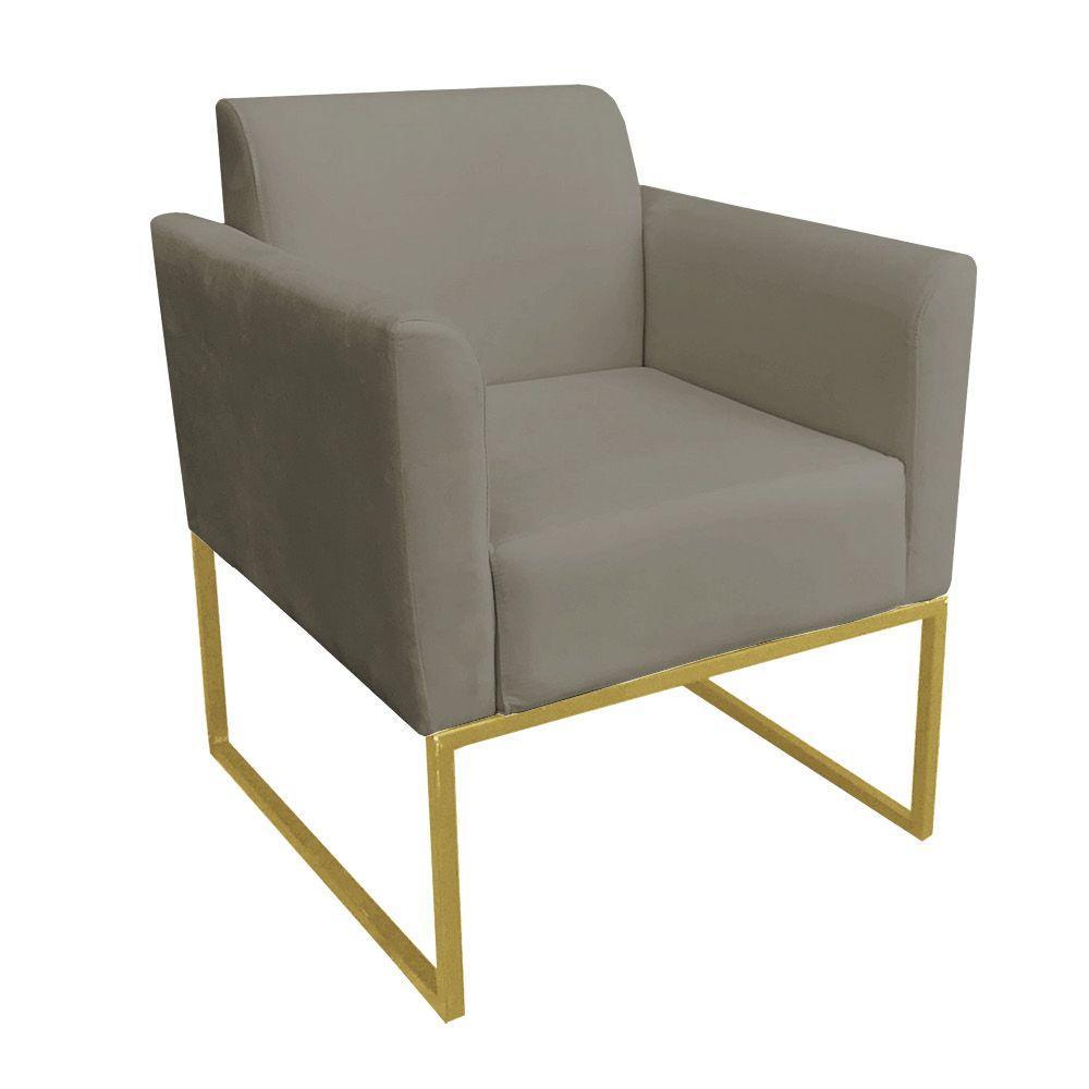 Kit 01 Namoradeira 02 Poltronas Marisa Marrom Rato - 7