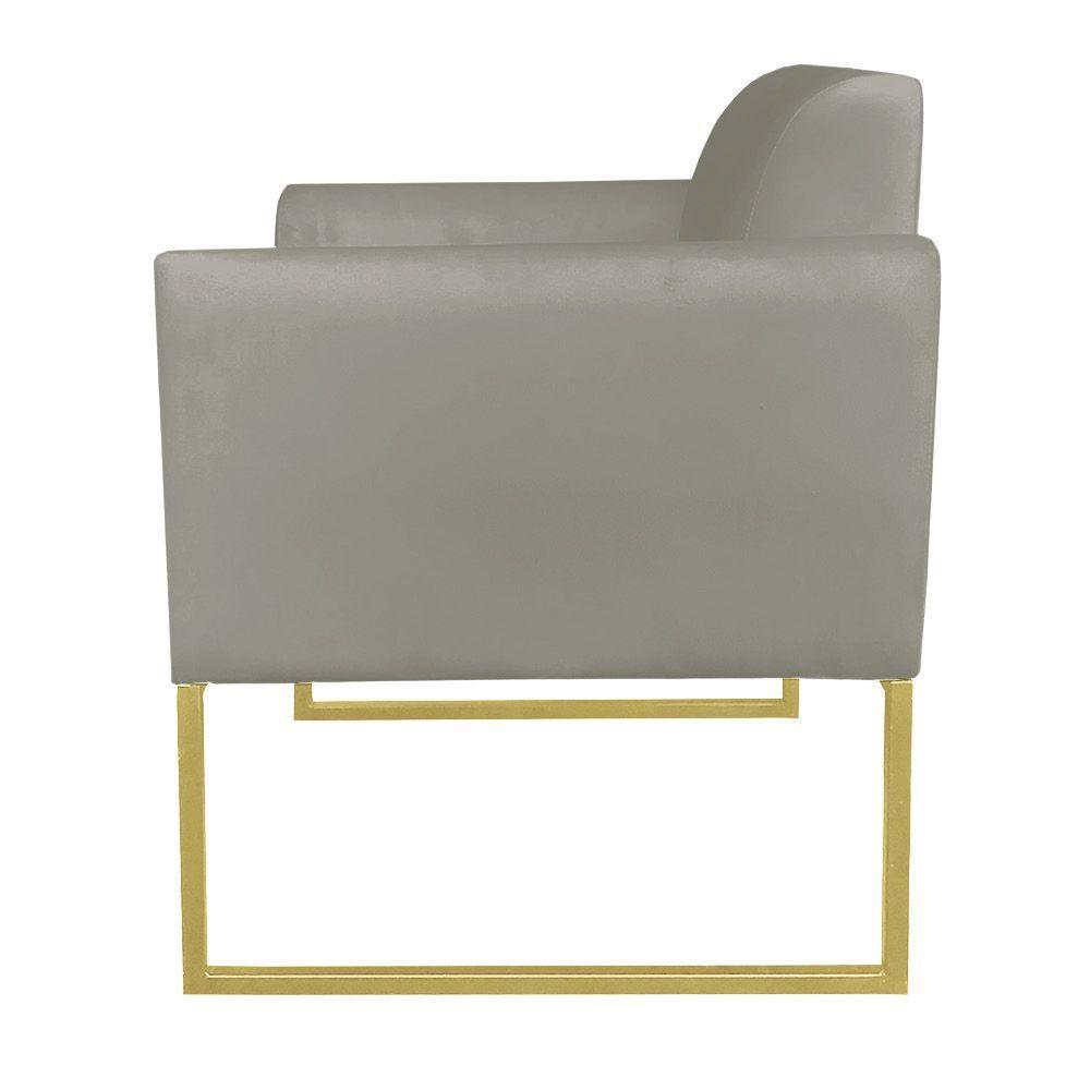 Kit 01 Namoradeira 02 Poltronas Marisa Marrom Rato - 8