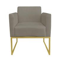 Kit 01 Namoradeira 02 Poltronas Marisa Marrom Rato - 5