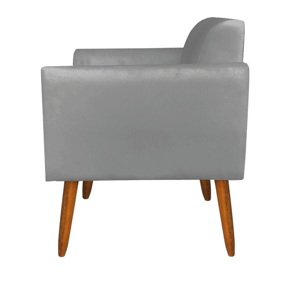 Kit 01 Namoradeira 02 Poltronas Marisa Grafite - 3