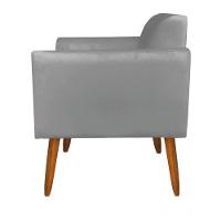 Kit 01 Namoradeira 02 Poltronas Marisa Grafite