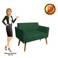 Kit 01 Namoradeira 02 Poltronas Marisa Verde - 6