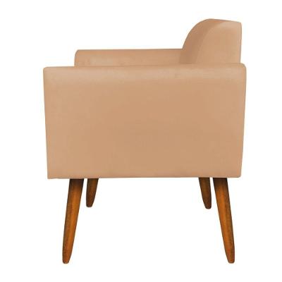 Namoradeira Marisa Suede Caramelo Sisal