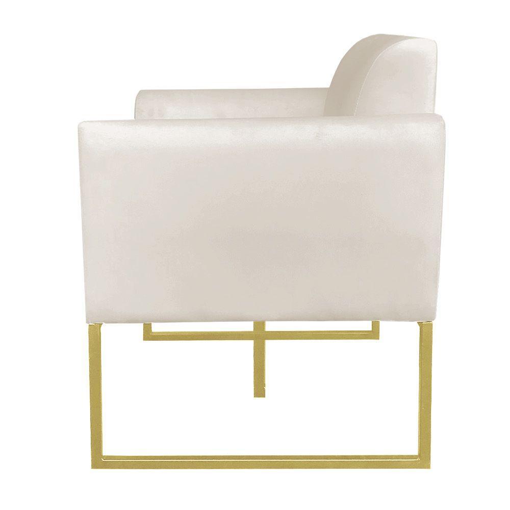 Namoradeira Marisa Suede Bege - 5