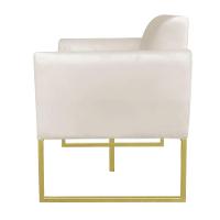 Namoradeira Marisa Suede Bege - 5