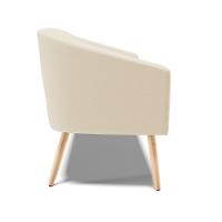 Namoradeira 02 Lugares Stella Linho Areia A27 Natural - 6