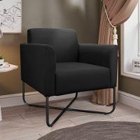 Poltrona Isabella Base X Suede Preto - 15