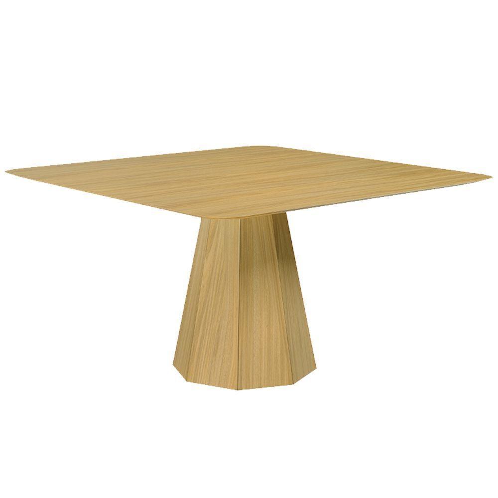 Mesa 4 Lugares 150cm Tampo Quadrado Talocan Freijó - 1