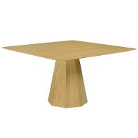 Mesa 4 Lugares 150cm Tampo Quadrado Talocan Freijó - 1