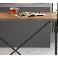 Mesa De Jantar 100x60 27817 Vermont Preto Fosco - 13