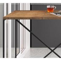 Mesa De Jantar 100x60 27817 Vermont Preto Fosco - 16