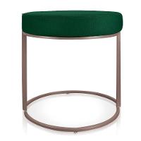 Puff Love Suede Base Cobre Verde