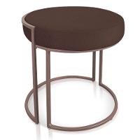 Puff Love Suede Base Cobre Marrom - 1