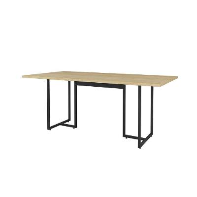 Mesa de Jantar 06 Lugares Lina 180cm Preto
