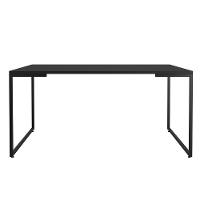 Mesa de Jantar 06 Lugares Porto 160cm Preto