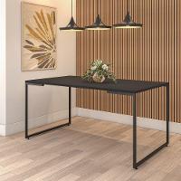 Mesa de Jantar 06 Lugares Porto 160cm Preto - 5