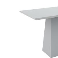 Mesa De Jantar 4 Lugares Tampo de Madeira com Vidro 1,20m - 3