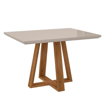 Mesa De Jantar Brenda 120X90 Cm Off White Mel
