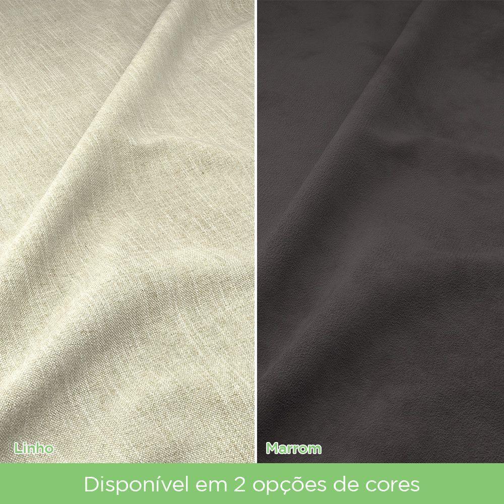 Mesa De Jantar Com 06 Cadeiras Mdf Com Vidro 160cm Linho - 2