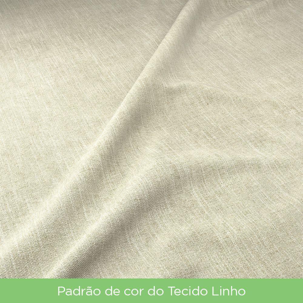 Mesa De Jantar Com 06 Cadeiras Mdf Com Vidro 160cm Linho - 10