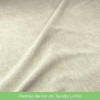 Mesa De Jantar Com 06 Cadeiras Mdf Com Vidro 160cm Linho - 10