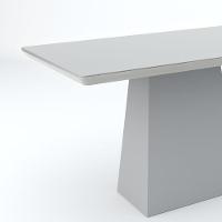 Mesa De Jantar Para 4 Ou 6 Lugares Tampo De Madeira - 3