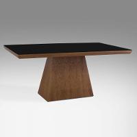 Mesa de Jantar Pirâmide 160cm X 90cm Laca Preta - 1