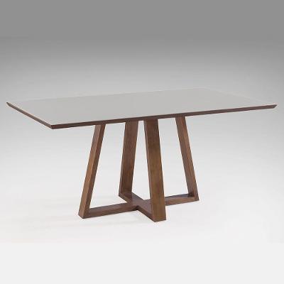 Mesa de Jantar Paris Largura 160cm Laca Off White