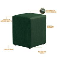 Kit 04 Puffs Quadrado L02 Facto Verde - 3