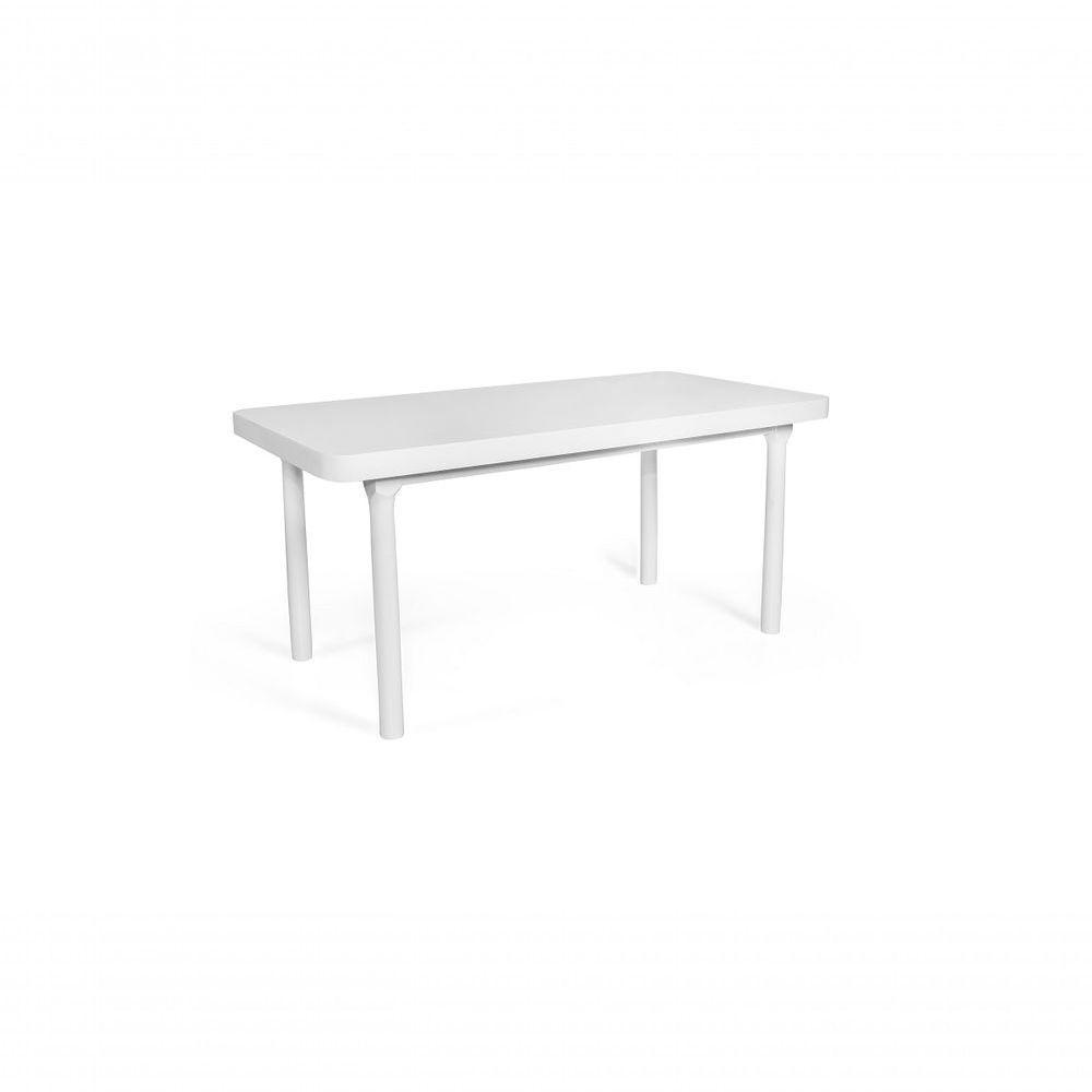 Mesa De Jantar Retangular 4 Lugares 110X80 França Branco - 1
