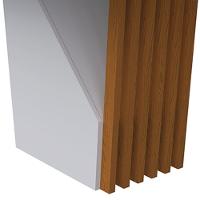 Mesa De Jantar Tampo Vidro Lita 160 Cm Off White Base Ypê