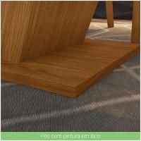 Mesa De Jantar Tampo Em Mdf 120cm Zuri Casa 812 Nature Off White - 5