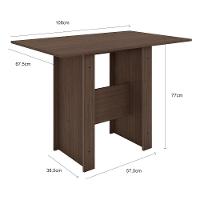 Mesa Jantar 4 Lugares Milano Amêndoa - 2