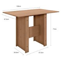 Mesa Jantar 4 Lugares Milano Carvalho - 2