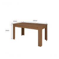 Mesa Para Sala De Jantar Georgia 1,56 X 0,85 Cedro Gold - 3