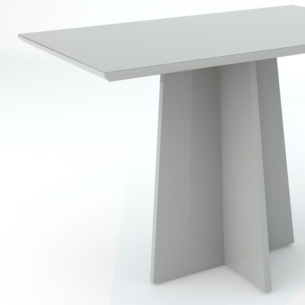 Mesa Jantar 4 Lugares 1,20m Off White - 3