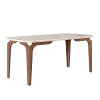 Mesa Para Sala De Jantar Romênia 1,83 X 0,90 Amêndoa - 1