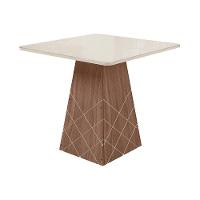 Mesa Para Sala De Jantar Luanda 0,90 X 0,90 Amêndoa - 1