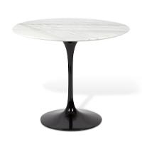 Mesa Saarinen Redonda Espírito Santo 107cm - Base Preta - 1