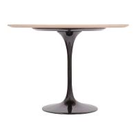 Mesa Saarinen Redonda Freijó 137cm - Base Preta - 2