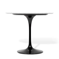 Mesa Saarinen Redonda Carrara 90cm - Base Preta - 2