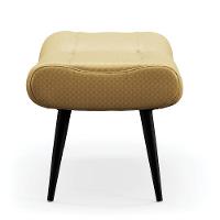 Puff Sher Facto Dourado Pés Palito De Ferro - D'Rossi - 6