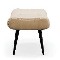 Puff Sher Facto Pés Palito De Ferro - D'Rossi Cor Bege - 6