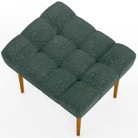 Kit 02 Puffs Requinte L02 Linho Verde Musgo - 2