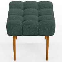 Kit 02 Puffs Requinte L02 Linho Verde Musgo - 3